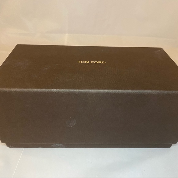 TOM FORD LARGE BLACK VELVET SUNGLASSES CASE - Picture 5 of 5